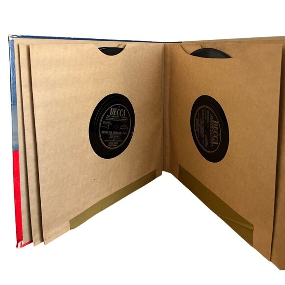 BING CROSBY - What So Proudly We Hail - 1946 78 RPM ALBUM Decca - Picture 4 of 6